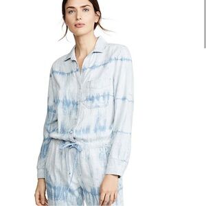 Bella Dahl Light Blue Utility Jumpsuit